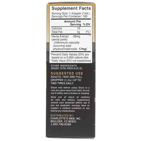 Hemp Extract 17 Mg, CW